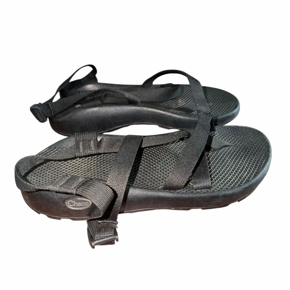 Chaco Z/2 Classic Sandals Men’s Size 11 Black Toe Loop Hiking Outdoor Sport